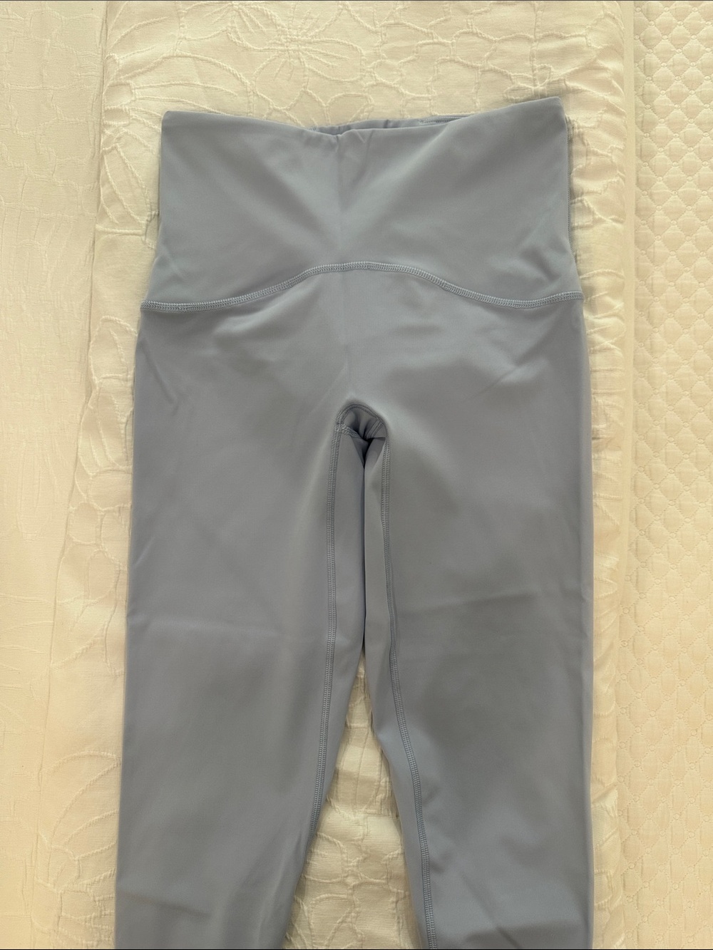 SPANX Pale Blue High-Waist Performance Leggings